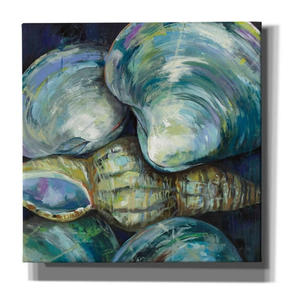 Epic Graffiti 'New England Summer' by Jeanette Vertentes, Canvas Wall Art, 18"x18"