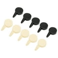 thumbnail image 1 of Mini Plastic Waterproof Hooks, Highly Flexible Transparent Adhesive Hooks Heavy Duty Self Adhesive Plastic  For Bathrooms For Kitchens, 1 of 8