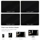thumbnail image 4 of Juego de cortinas opacas CUCRAF negras de 244 cm de longitud, 2 paneles, 4 of 9
