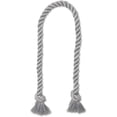 thumbnail image 4 of Grey Rope Curtain Tiebacks, Holdbacks for Drapes (29 Inches, 4 Pack), 4 of 5