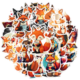 thumbnail image 2 of cartoon Fox Coffee Theme Stickers, Waterproof Fox Coffee Theme Sticker for Water Bottle Laptop Phone Cases Planner Skateboard Luggage Helmet Party Favor Decor, Ideal for Adults Teens Teacher Rewards, 2 of 8