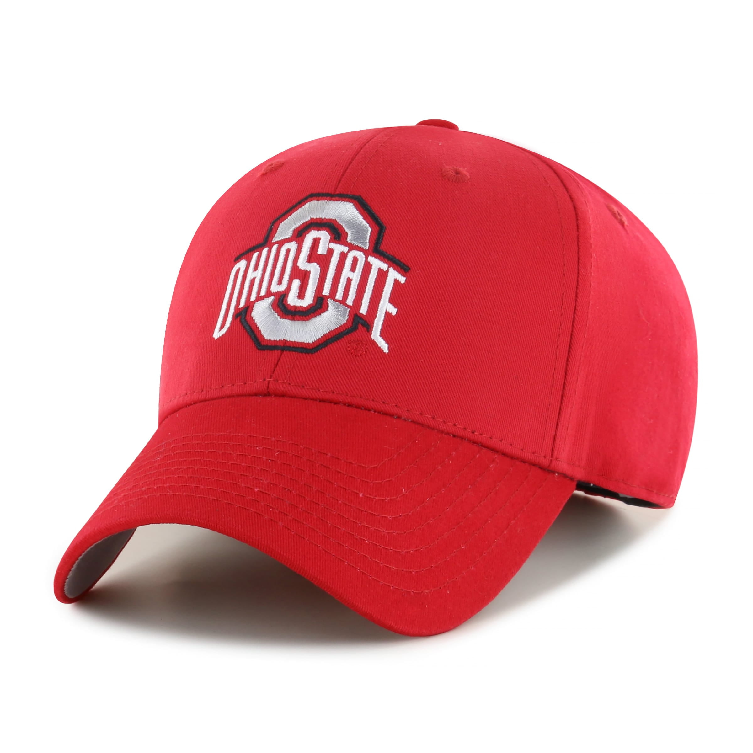 NCAA Men's Scarlet Ohio State Buckeyes Team Adjustable Hat - OSFA