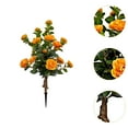thumbnail image 6 of WLPZXP Artificial Camellia Tree 34.65inch Sturdy with Spike for Home Wedding Garden Yellow, 6 of 9