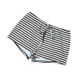 thumbnail image 7 of WAYUTE 2 Piece Sets for Women Casual Long Sleeve Striped Shorts Sets with Drawstring for Srping Fall Comfortable Soft Outfit, 7 of 7