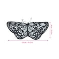 thumbnail image 3 of EeaseMX Capa creativa con alas de mariposa, chal de playa para exteriores, accesorio para fiesta infantil, 3 of 7