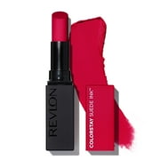 Revlon ColorStay Suede Ink Lightweight Matte Lipstick with Vitamin E, First Class, 0.09 oz
