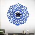 thumbnail image 4 of Reloj de Pared Soledad Islámico Musulmán Azul 300x300x4mm, 4 of 7