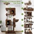 thumbnail image 2 of Árbol para Gatos Globlazer Robusto de 72" para Gatos Grandes con más de 9 kg, 2 of 8