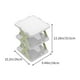 thumbnail image 3 of Estante de almacenamiento de estilo escandinavo | Bastidor organizador modular desmontable multicapa | Zapatero de bricolaje | Diseño ajustable de tres niveles | Plástico | 33,5x26x24cm, 3 of 6
