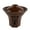 Brown, variant on Casserole dish, 600ML casserole dish with lid, ceramic warming oven, household ceramic casserole dish, kitchen cooking pot, Japanese casserole pot, insulated pot for the kitchen at home