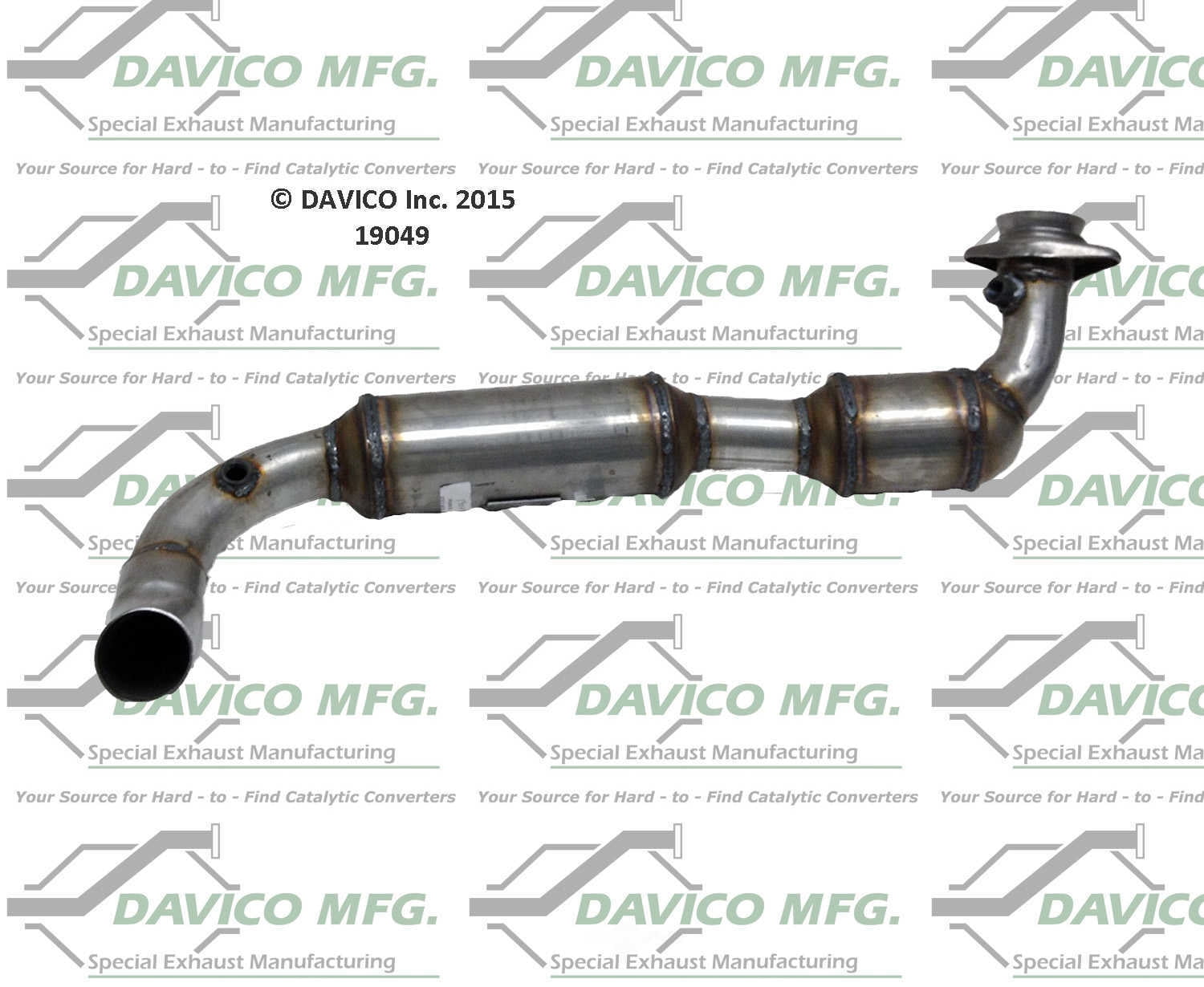 Davico 19049 Catalytic Converter, OE Replacement, Driver Side Fits select: 1999-2003 FORD F150, 1999 FORD F250