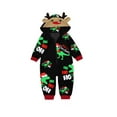 thumbnail image 2 of Christmas Family Pajamas Matching Sets Deer  onesie  Jumpsuits Baby Kids Adults Women Men Pjs Sleepwear Homewear Outfits, 2 of 6