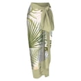 thumbnail image 4 of MKLEKYY Trajes De Baño Mujer 2 Piezas Women 1 Piece Swimwear+1 Piece Cover Up Two Piece Vintage Print Swimsuit Monokini Bikini 2 Piece Swimsuits Two Piece Tankini Set 1588, 4 of 4