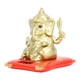 thumbnail image 2 of Juguete solar con cabeza oscilante para coche, exquisito elefante ecológico que se balancea y baila, dorado, 2 of 14
