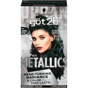 Schwarzkopf gt2b Metallics Permanent Hair Color, M75 Cosmic Teal, 1 Application