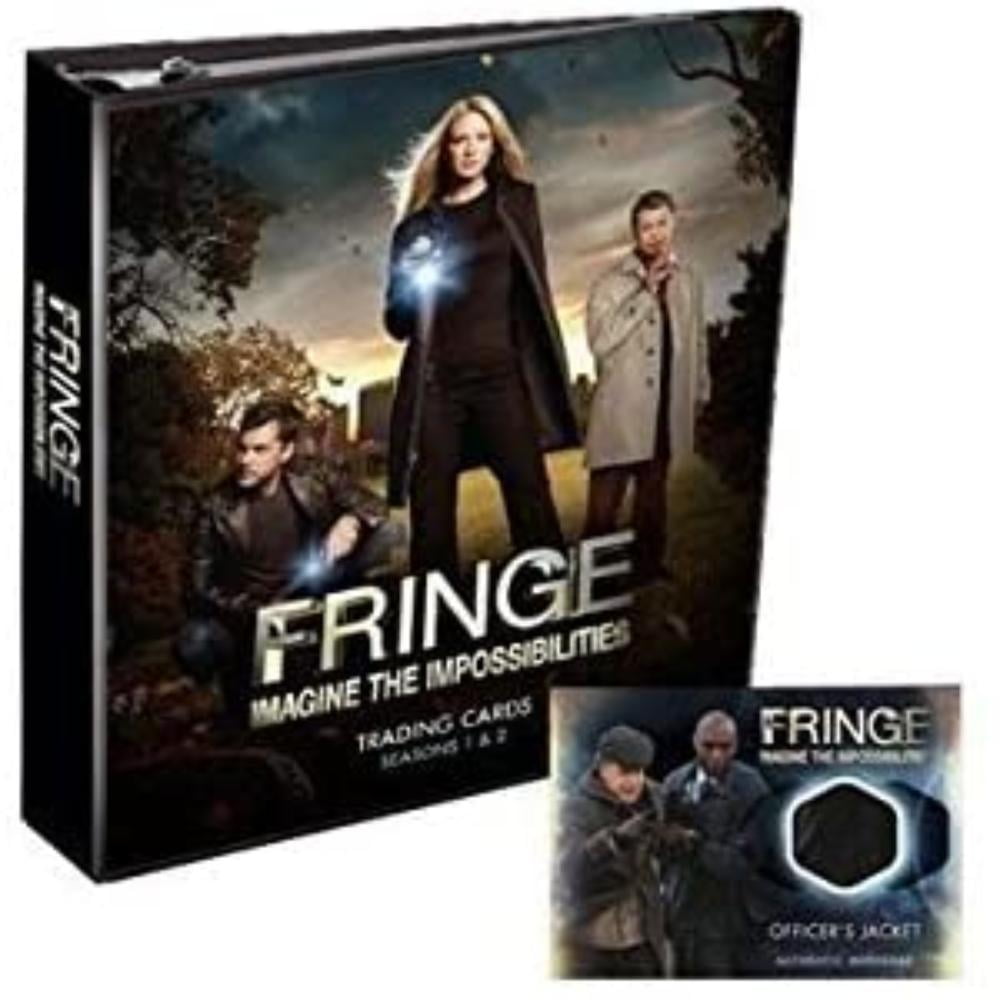 Fringe Seasons 1 & 2 Trading Card Album with Exclusive M-17 Wardrobe Card 