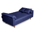thumbnail image 4 of Sofá Cama De Lino Azul Makora Modelo Brooklyn, 4 of 8