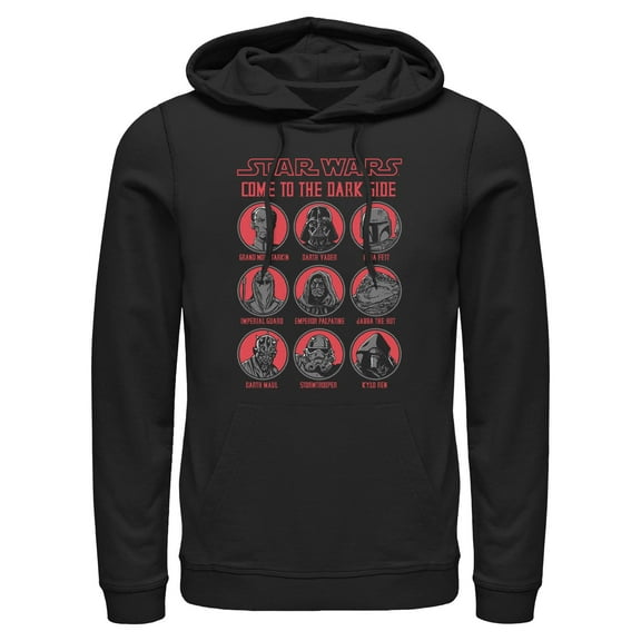 Mens Star Wars Dark Side Unite Lightweight Hoodie