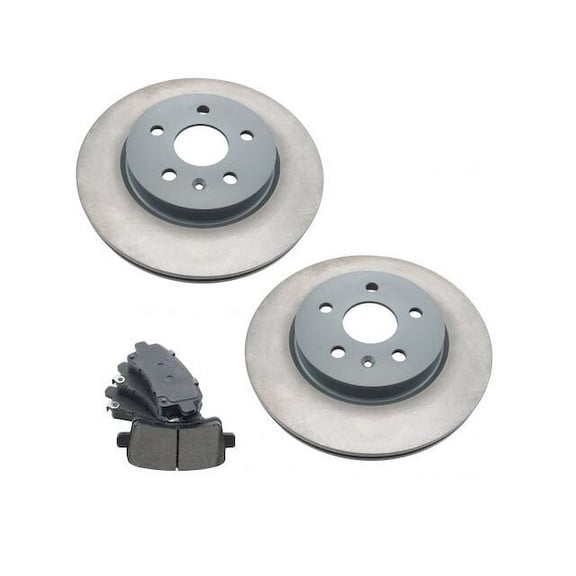 Rear Brake Pad and Rotor Kit - Compatible with 2011 - 2017 Buick Regal 2012 2013 2014 2015 2016