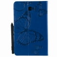 thumbnail image 2 of Dteck Folio Case For Samsung Galaxy Tab A 10.1, Premium Leather Stand Cover Auto Wake/Sleep For Tab A 10.1 (No S Pen Version SM-T580/T585/T587) - blue, 2 of 6