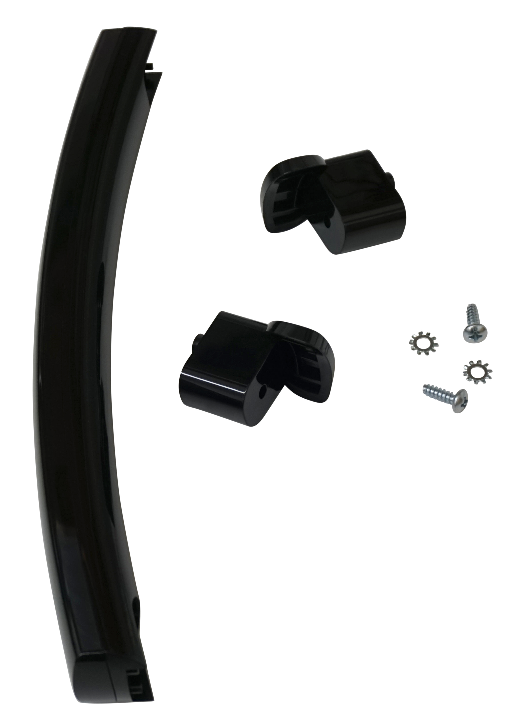 WB15X10275CM Microwave Door Handle Kit (Black) Replaces WB15X10275, WB06X10939