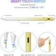 thumbnail image 5 of Stylus Pen for Apple iPad 11th 10th Fast Charging 1st 2nd Generation Pencil with Palm Rejection Compatible with 2018-2025 Apple iPad Pro Air Mini, Yellow White, 5 of 8