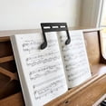 thumbnail image 5 of Outdor Support Antidérapant pour Partitions de Musique, Support de Musique Portable, Support de Clavier de Piano Réglable, Solidement Serré, Robuste et Support pour Partitions de Musique, Convient aux Répétitions de Concert et aux Performances, 5 of 5