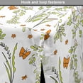 thumbnail image 4 of Spring Dog Crate Cover, Butterflies Flying Flower Field Shabby Seasonal Flourish Pastel Petals, Easy to Use Pet Kennel Cover Small Dogs Puppies Kittens, 7 Sizes, Pale Green Dark Orange, by Ambesonne, 4 of 6