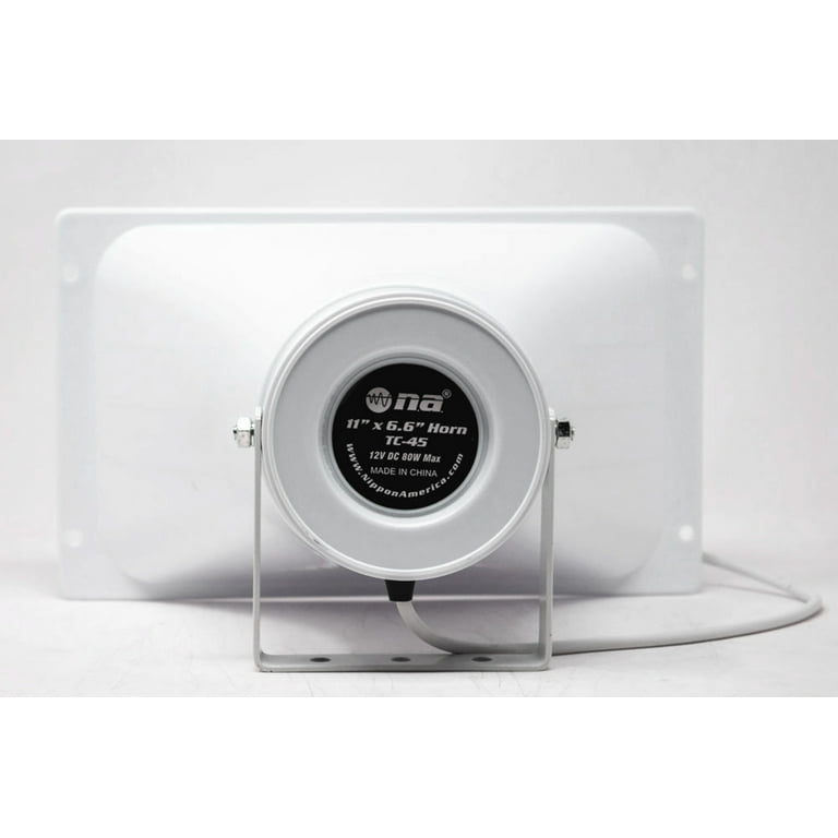 Nippon America, PA Power Horn Speaker, 50W RMS, Indoor outdoor use