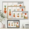 thumbnail image 4 of Designart 'Compostion Minimalistic of Organic Shapes VI' Modern Framed Canvas Wall Art Print, 4 of 5
