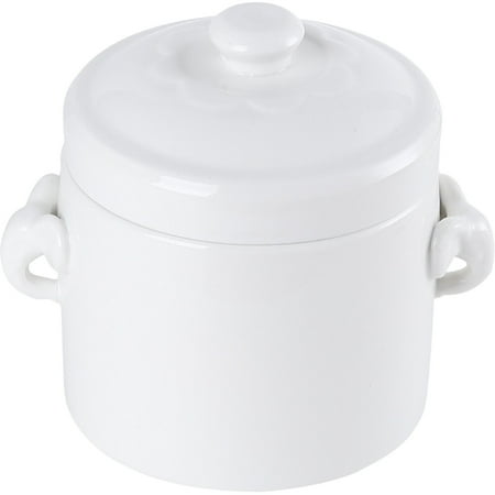 

Ceramic Stew Pot Lidded Soup Bowl Dessert Bowl with Lid Multi-function Stew Pot Soup Serving Bowl