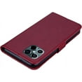 thumbnail image 5 of for iPhone 13 Pro Max Case with Credit Card Package,Glitter Bling Diamond PU Leather Wallet Phone Case with Wsrist String Flip Cover for iPhone 13 Pro Max Owl Red, 5 of 14