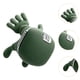 thumbnail image 5 of Masajeador de cuello,Masajeador eléctrico de cuello con manos y dedos,Reemplazo de masajeador portátil de cuello y hombros,Masaje corporal de hombros con 3 modos verde,Masajeador térmico, 5 of 9