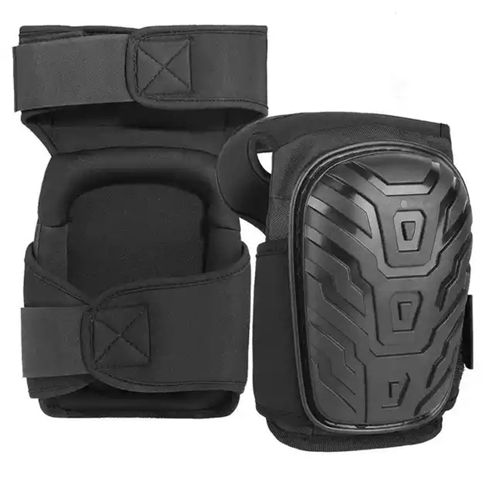 Elowen PVC Knee Pads Knee 1-Pair Professional Gel Knee Pads Wear Resistance Anti-slip for Working on Concrete Hardwood Floors Construction Work Welding Gardening Cleaning