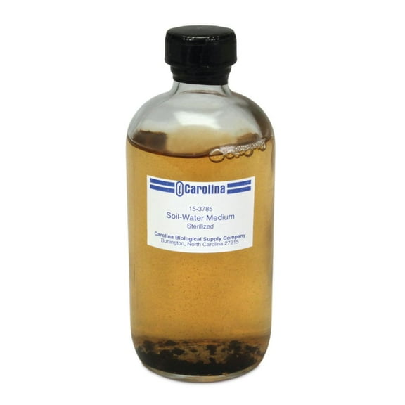 Soil-Water Medium, 8 Ounce, Ready To Use For Culturing Algae