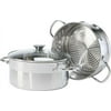 Stainless Steel Vegetable Steamer Set S635