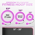 thumbnail image 2 of Hula Hoop JoiBao Infinity Fitness, con peso, 130 — 130 cm, 2 of 6