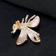 thumbnail image 4 of Broche de insecto de abeja Hugo 2x Pin de Solapa de Aleación Cristal 3.8x4.3 cm, 4 of 10