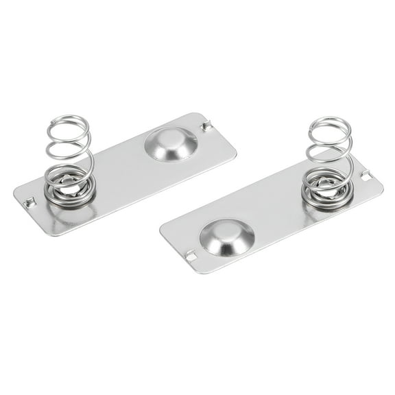 20Pcs AA Battery Negative to Positive Spring Contact Nickeling 29x11mm