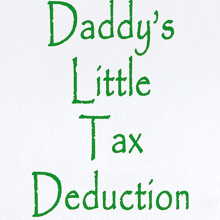 CafePress - Daddy's Little Tax Deduction Creeper / Onesie - Baby Light Bodysuit, Size Newborn - 24 Months