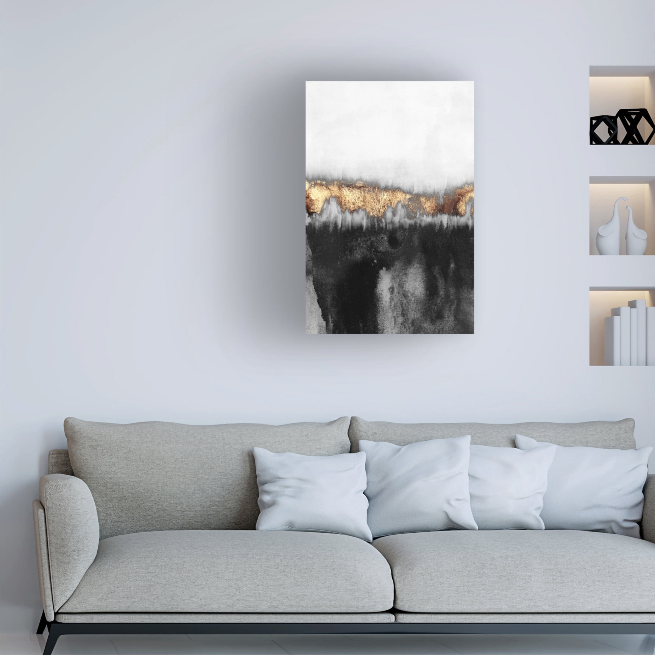 Trademark Fine Art Elisabeth Fredriksson Gloomy Canvas Wall Art