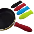 thumbnail image 3 of Travelwant 4Pcs Silicone Hot Handle Holder, Cast Iron Handle Cover, Extra-Thick Silicone Heat Resistant Pot Holder Sleeve Cast Iron Skillet Handle Covers for Pans, Skillets, 3 of 7