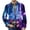 Dark Purple, variant on Mens Halloween Corduroy Blazer Jacket Gothic Creepy Giant Mixed Halloween Silhouette Lapel Soft Corduroy Daily Halloween Festival Outerwear Light Blue 2XL