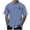 Blue, variant on Men's Summer Beach Little Tree Print T Shirt Blouse Short Sleeve O Neck Tops T Shirt,XXS
