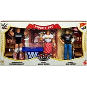 WWE Wrestling Piper's Pit Mr. Wonderful Paul Orndorff, Rowdy Roddy Piper & Cowboy Bob Orton Action Figure 3-Pack