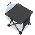 thumbnail image 4 of Portable Outdoor Folding Stool: A Lightweight, Quick-To-Setup Chair For Everyone Black Large, 4 of 9