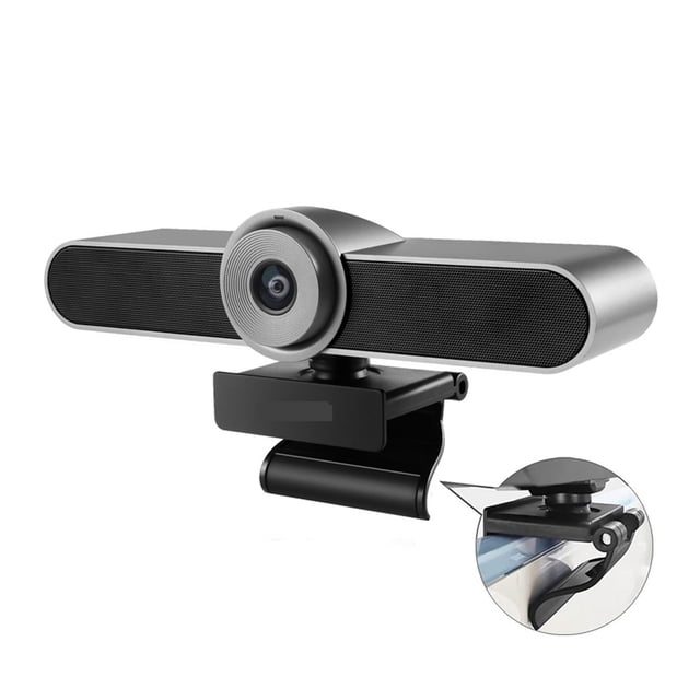8MP 4K Webcam Ai Auto Framing On 2K 124 ° FOV USB Type-C With Mic And Speaker Live Broadcast Video Calling Conference Web