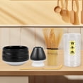 thumbnail image 1 of PEACNNG 4Pcs Japanese Matcha Tea Set Matcha Starter Making Kit with Matcha Whisk Bowl Whisk Holder and Scoop Safe Bamboo Tea Whisk and Ceramic Bowl Set for Matcha Tea, 1 of 11