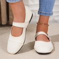 thumbnail image 6 of Willtoo Leather Mary Jane Shoes for Women Dressy Square Toe Ballet Flats with Strap Comfortable Walking Shoes Soft Leather Dress Shoes, 6 of 7