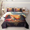 thumbnail image 2 of Erosebridal Outdoor Camping Twin Quilt Set For Camper Gifts,Country Style Twin Coverlet Set For Kids Boys,2pcs, 2 of 7